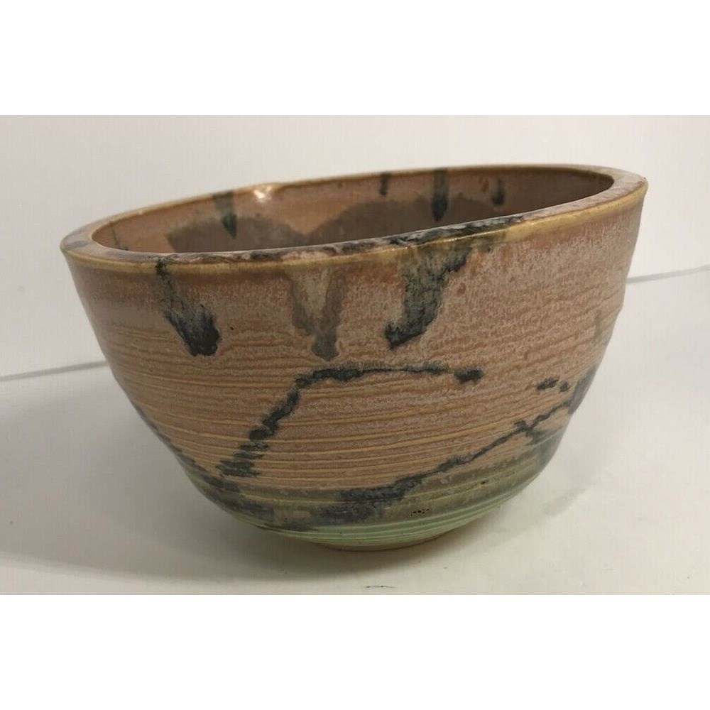 Studio Pottery Bowl signed.‎